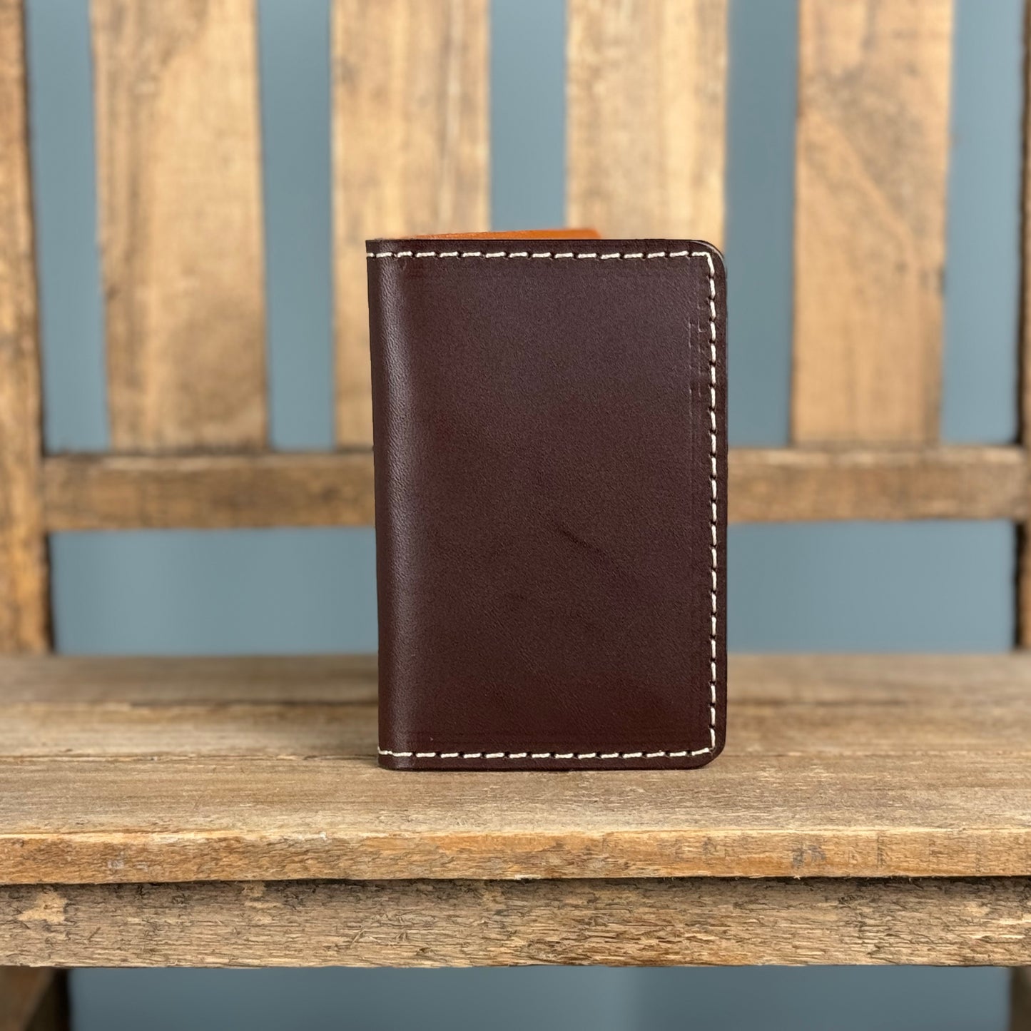 Slim Leather Card Wallet (Vertical Pockets) - #CW1503V
