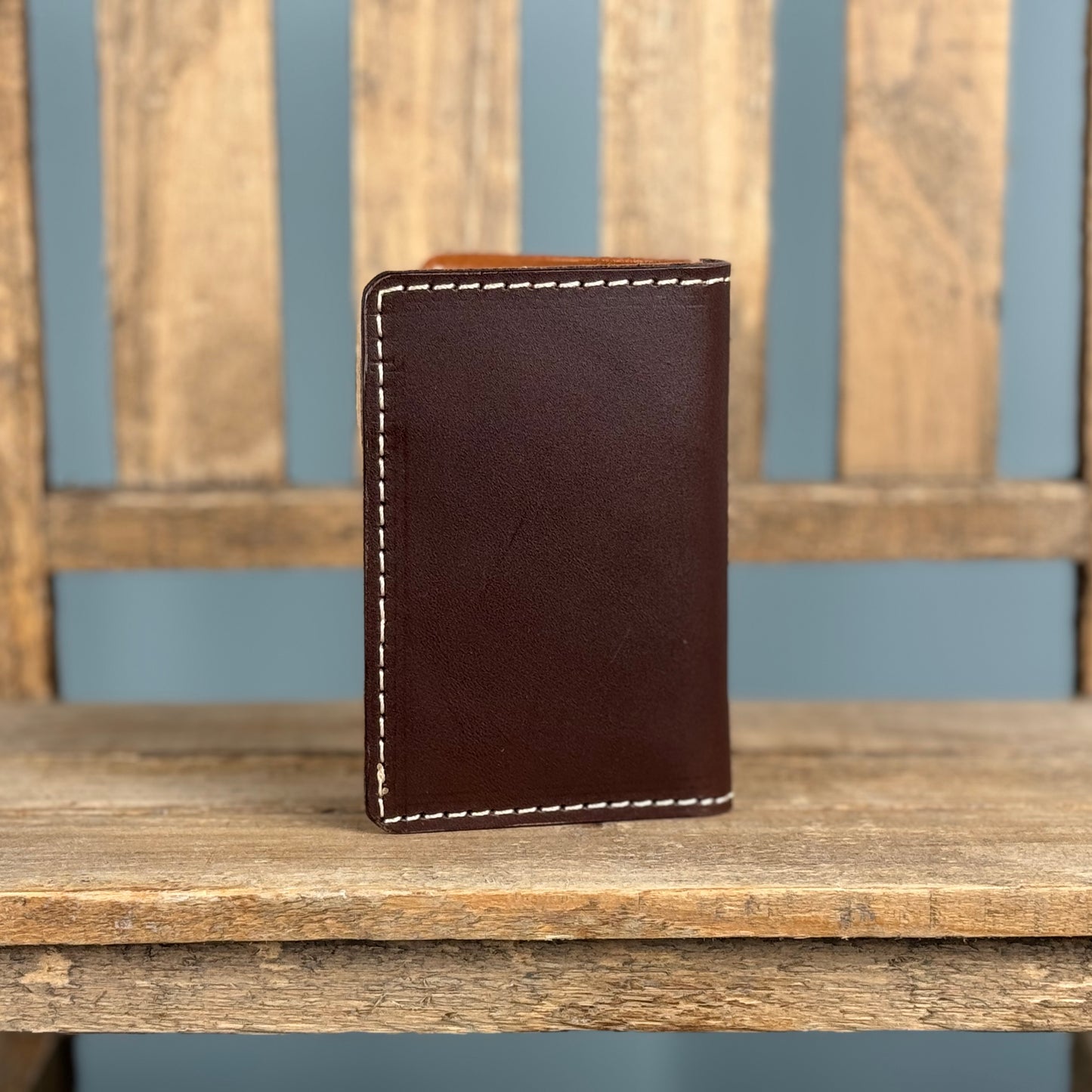 Slim Leather Card Wallet (Vertical Pockets) - #CW1503V
