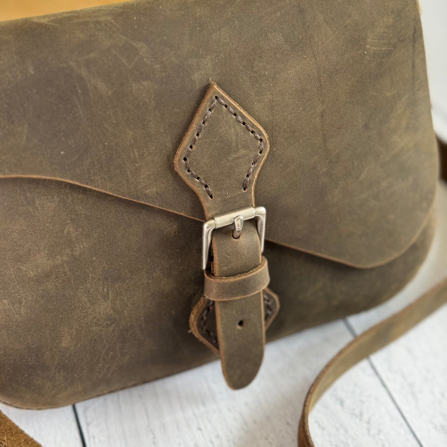 Leather Treehouse Crossbody #32905