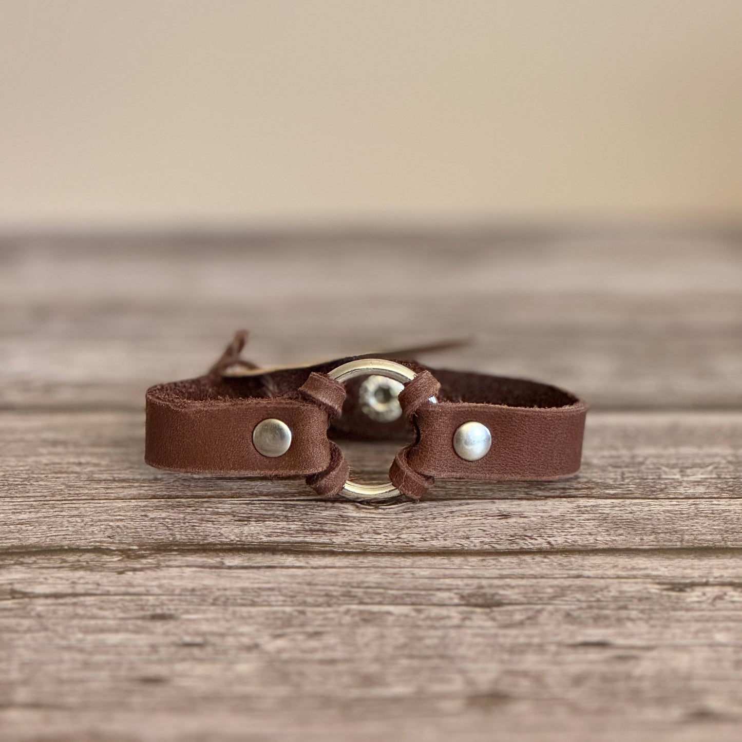Brown with Silver Loop - MEDIUM - HL1