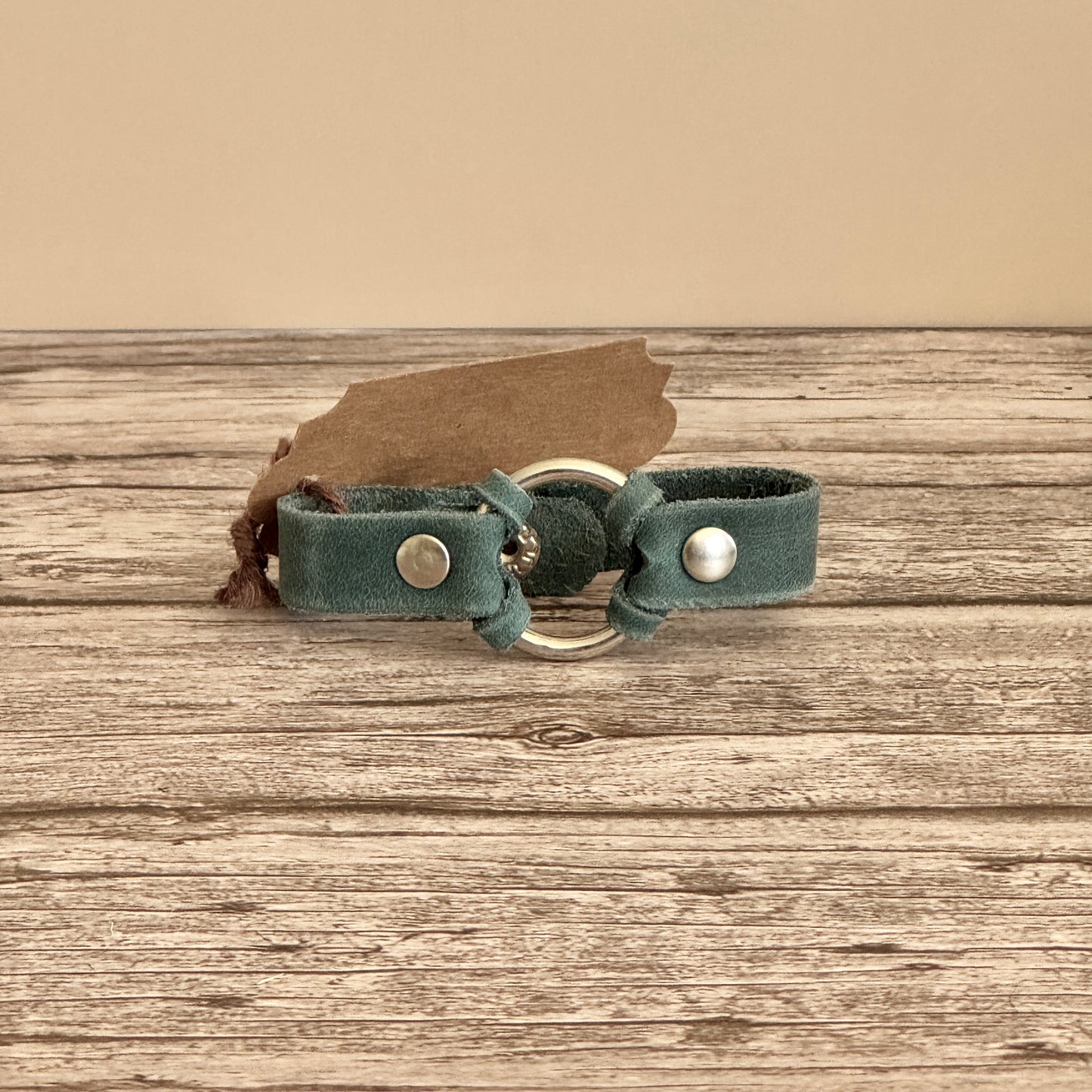Turquoise with Silver Loop - SMALL - HL2