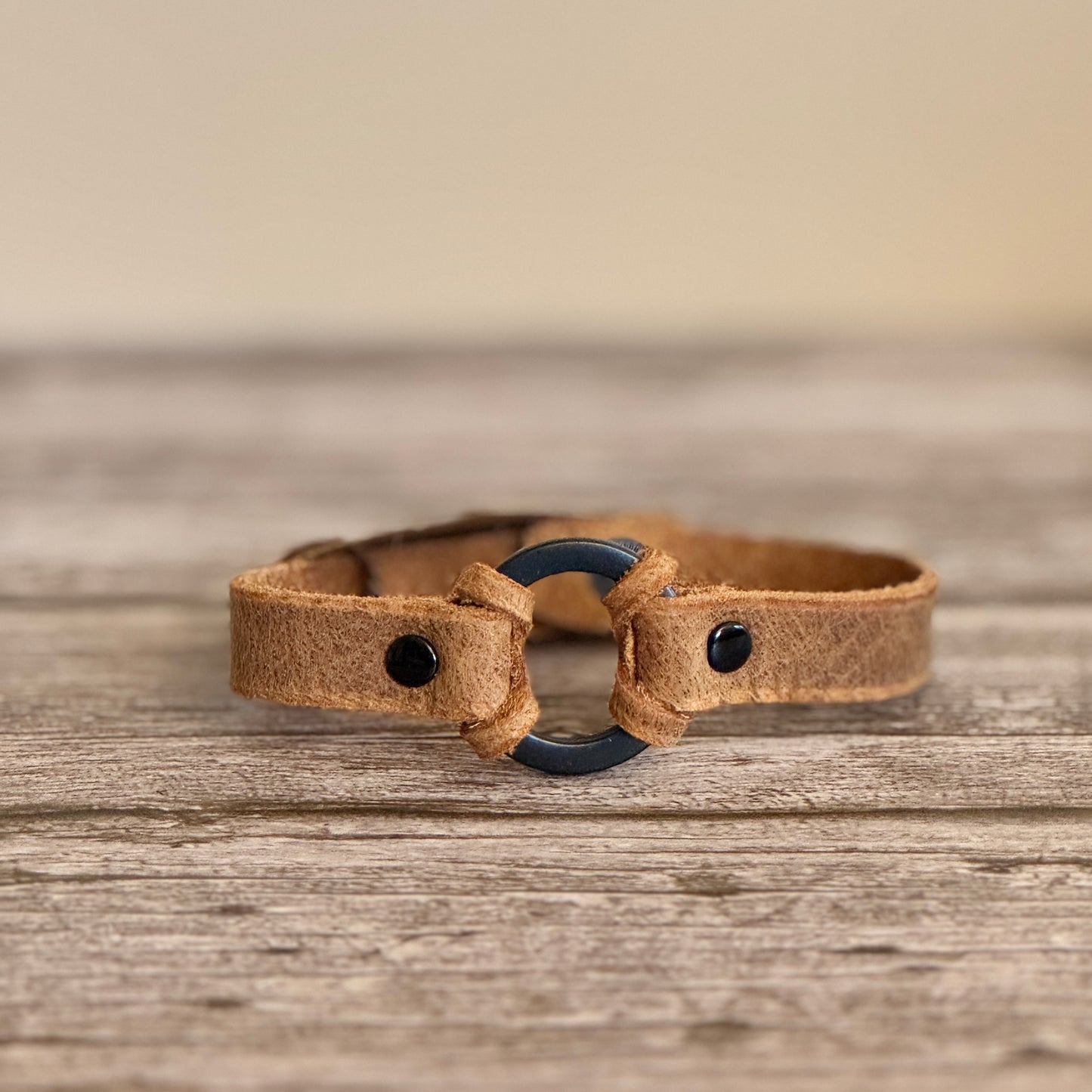 Tan with Matte Black Loop - LARGE - HL9