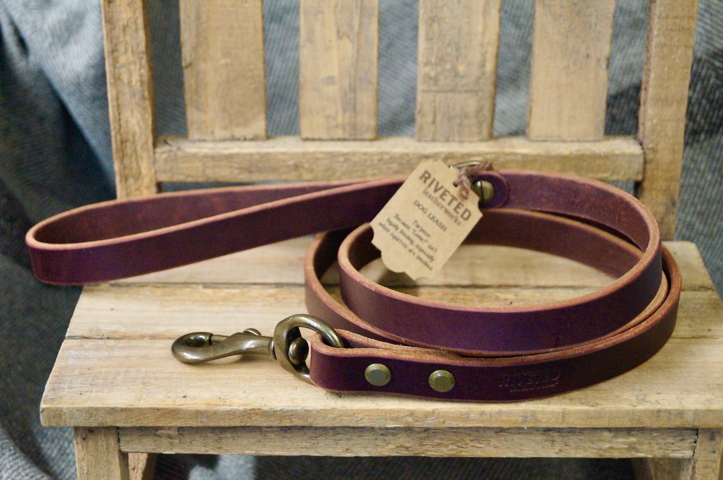 3/4" Heavy Weight Latigo Leash