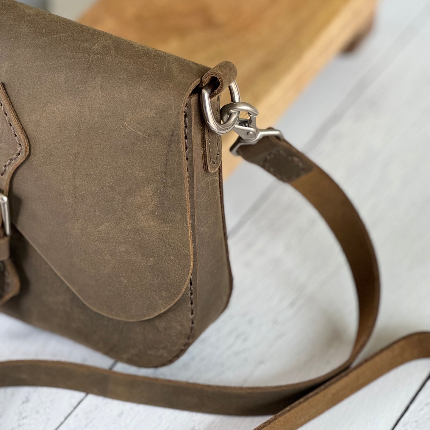 Leather Treehouse Crossbody #32905