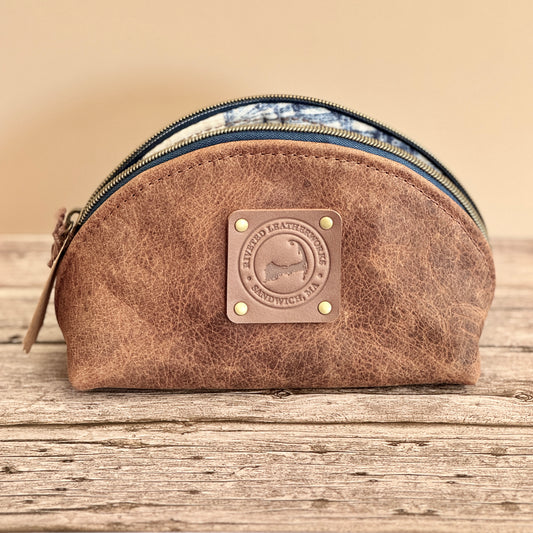 Crazy Horse Brown with Ocean Interior - #558