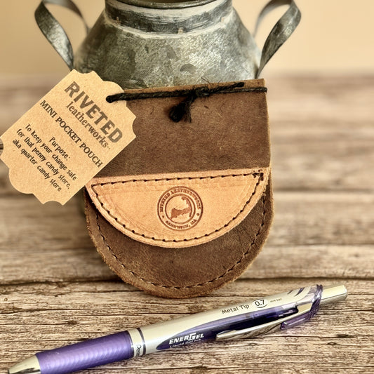 Weathered Brown with Logo - #628
