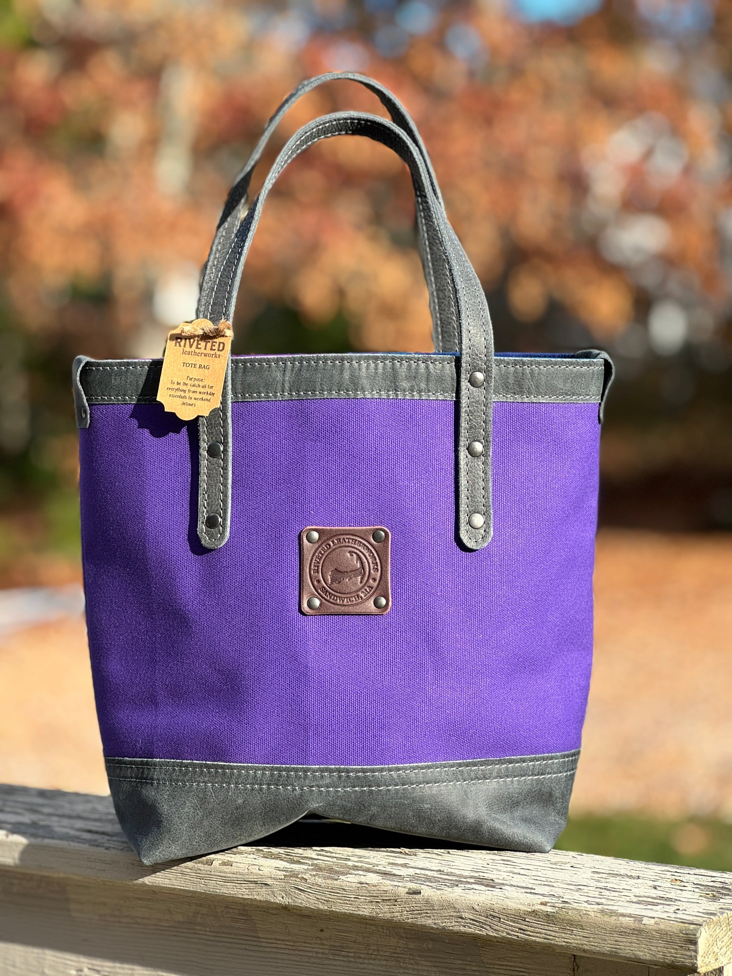 Purple Tote #3702
