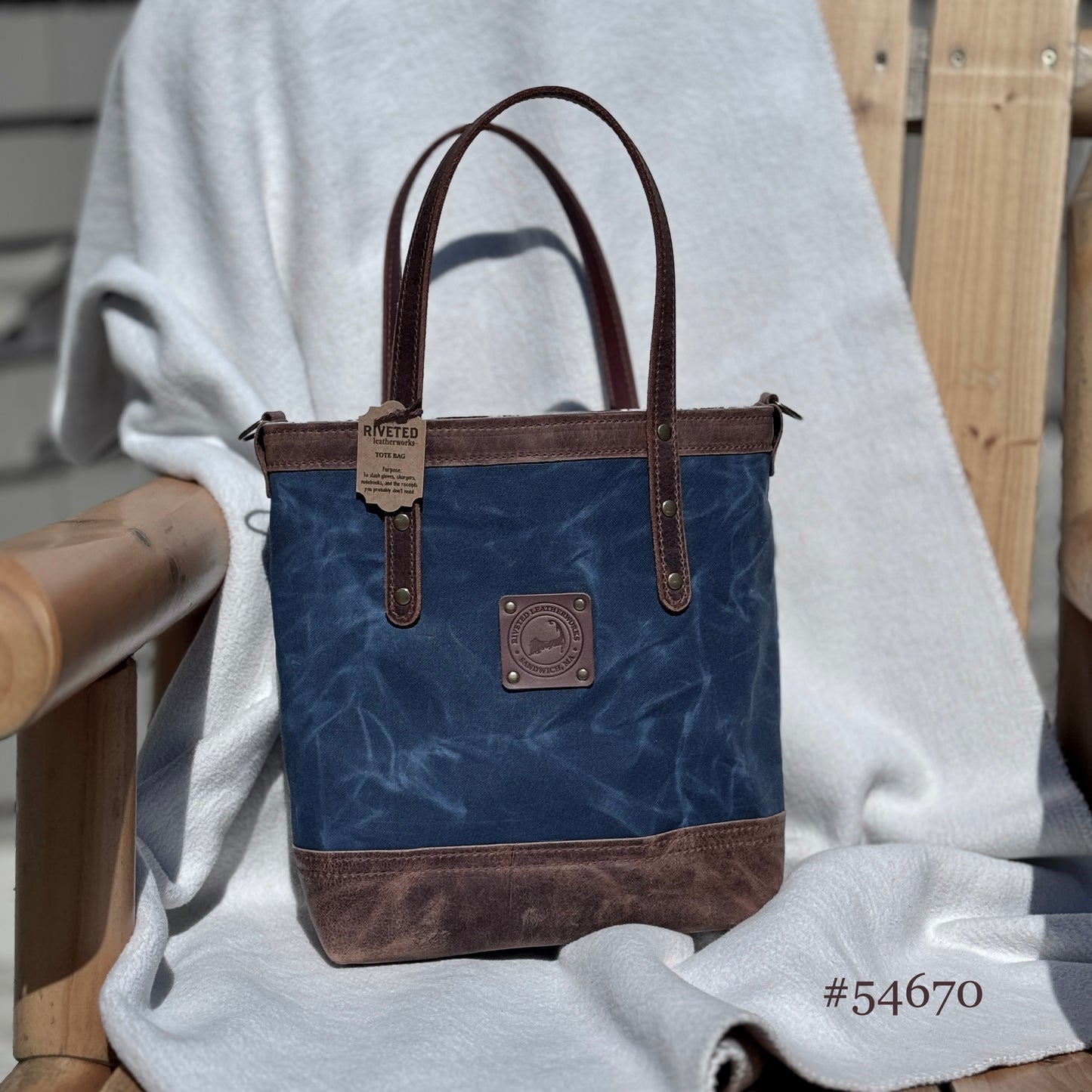 Smoked Blue Tote #54670