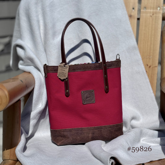 Bright Red Tote #59826