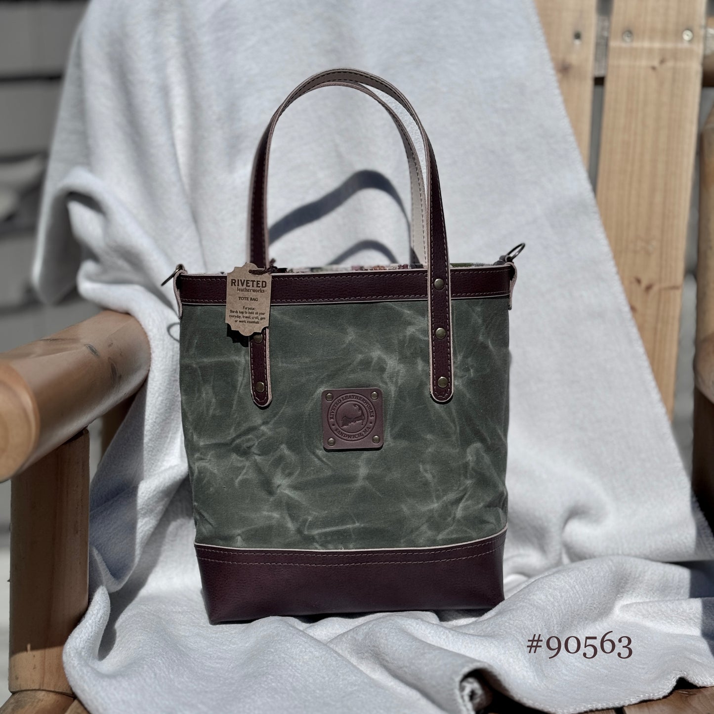Sage Green Tote #90563