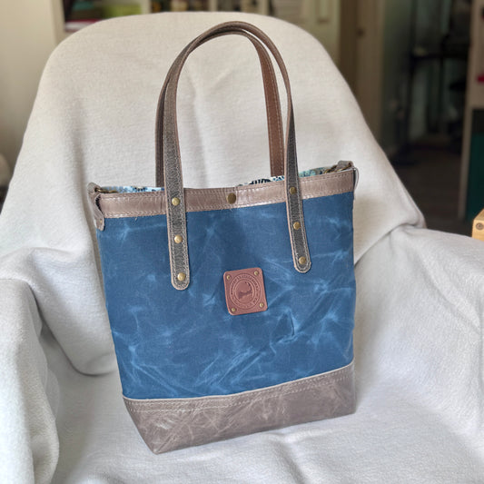 Smoke Blue Tote #14268