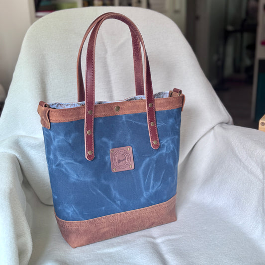 Smoke Blue Tote #04926