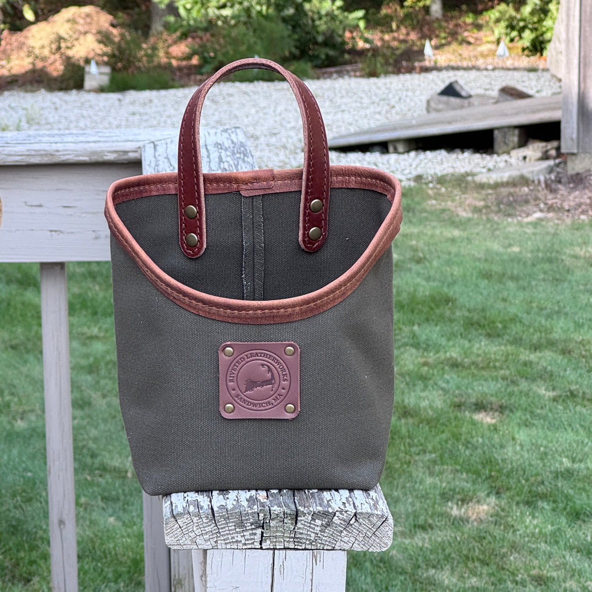 Door Knob Pocket - Olive