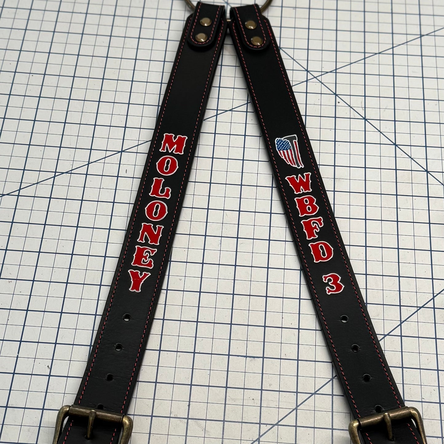 Custom Suspenders for Bunker Gear